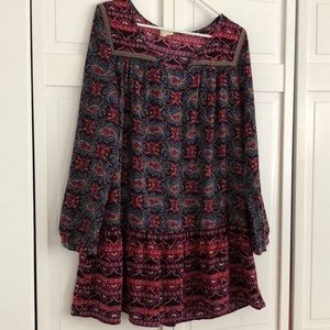 Paisley patter dress